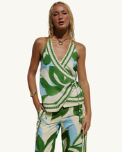 Load image into Gallery viewer, Ryleigh Halter Wrap Top