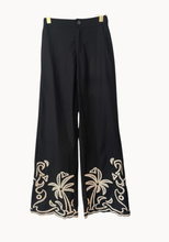 Load image into Gallery viewer, Palm Embroidered Pants
