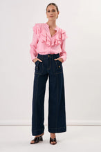 Load image into Gallery viewer, Micky Frilled Cupro Shirt
