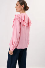 Load image into Gallery viewer, Micky Frilled Cupro Shirt