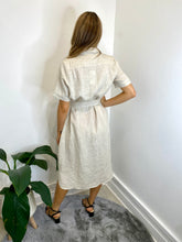 Load image into Gallery viewer, Petrina Short Sleeve Linen Dress