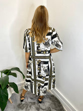 Load image into Gallery viewer, Dallas Aline Print Midi Dress