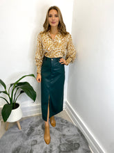 Load image into Gallery viewer, Asher Faux Leather Skirt