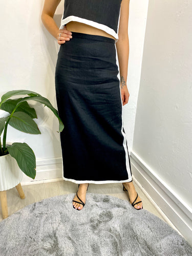 Bonded Linen Skirt
