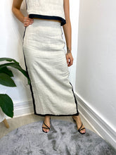 Load image into Gallery viewer, Bonded Linen Skirt