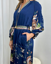 Load image into Gallery viewer, Machali Maxi Dress - Navy