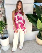 Load image into Gallery viewer, Jewell Top - Fuchsia Bloom