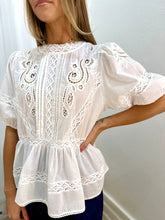 Load image into Gallery viewer, Ophelia Boho Peplum Top