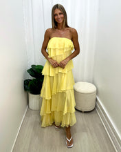 Load image into Gallery viewer, Leonie Ruffle Midi Dress
