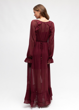 Load image into Gallery viewer, Kalinda Ruffle Maxi Dress