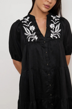 Load image into Gallery viewer, Palmer Embroidered Short Dress
