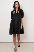Load image into Gallery viewer, Palmer Embroidered Short Dress