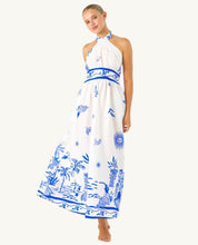 Load image into Gallery viewer, Solene Halter Maxi Dress
