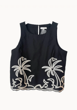 Load image into Gallery viewer, Palm Embroidered Top