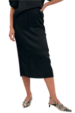 Load image into Gallery viewer, Brook Satin Midi Skirt