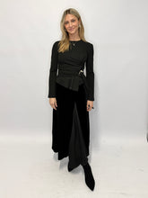 Load image into Gallery viewer, Valencia Velvet Midi Skirt