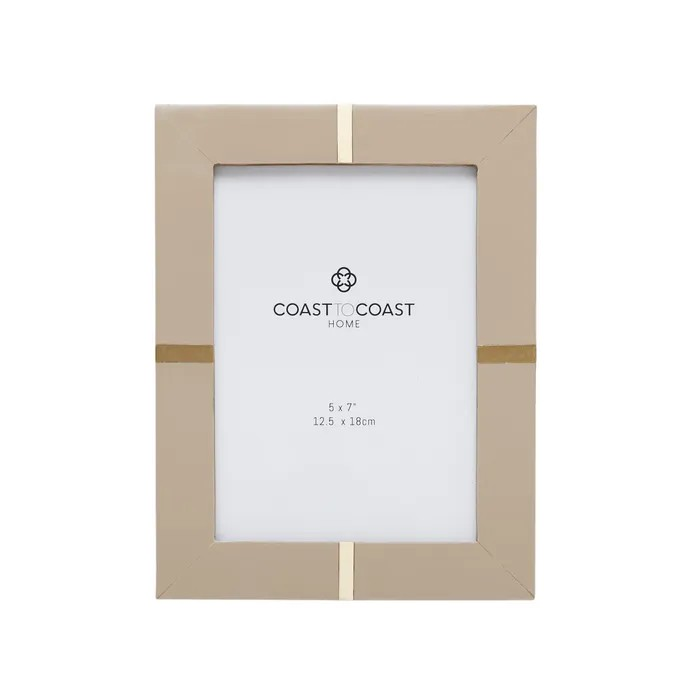 Sara Resin/Brass Frame