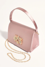 Load image into Gallery viewer, Adorne Charlotte Jewelled Satin Clutch