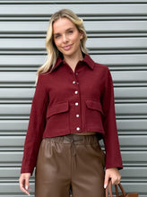 Load image into Gallery viewer, Romie Crop Coat