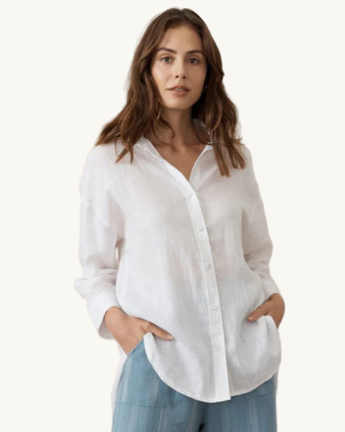 Boyfriend Linen Shirt
