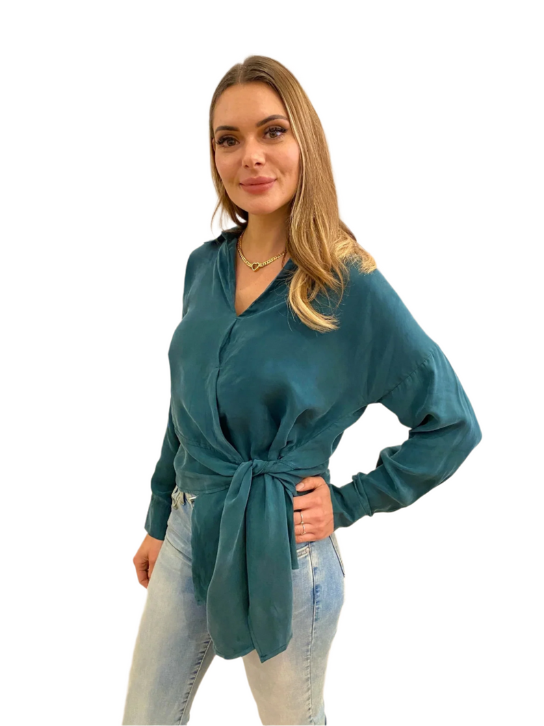 Athena Wrap Shirt