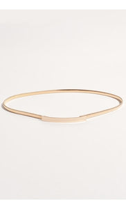 Sleek Bar Slinky Belt