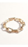 Adorne Diamante Link Bracelet