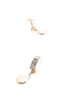 Glass Teardrop Event Earrings