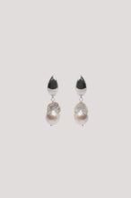 Load image into Gallery viewer, Baroque Pearl Drop Hinged Earrings