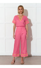 Load image into Gallery viewer, Adorne Nisha Cropped Split Pant - Pink