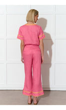 Load image into Gallery viewer, Adorne Nisha Cropped Split Pant - Pink