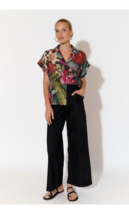 Adorne Miley Short Sleeve Shirt - Floral