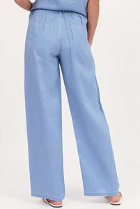 Chandler Drawstring Linen Pant