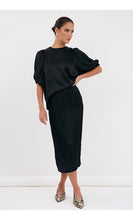 Load image into Gallery viewer, Brook Satin Midi Skirt