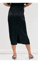 Load image into Gallery viewer, Brook Satin Midi Skirt