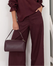 Load image into Gallery viewer, Avalon Wide Leg Linen Pant - Plum