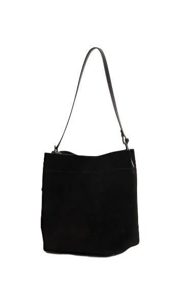 Salina Leather Midi Bucket Bag