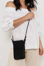 Load image into Gallery viewer, Woven Satin Mini Crossbody Bag