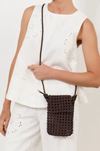 Load image into Gallery viewer, Woven Satin Mini Crossbody Bag