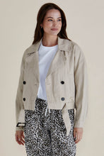 Load image into Gallery viewer, Adaline Crop Trench Coat