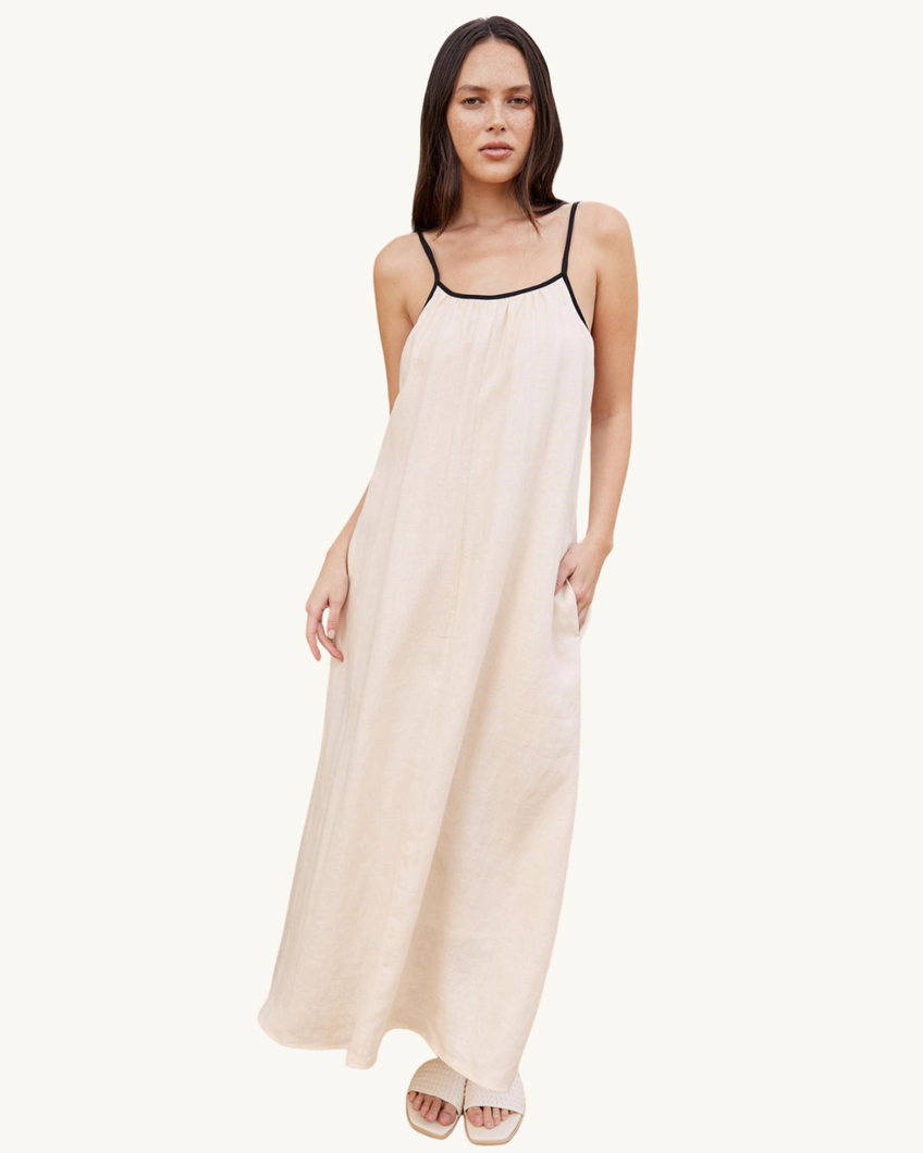 Georgina Linen Dress