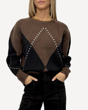 Load image into Gallery viewer, Samsara Argyle Knit Jumper