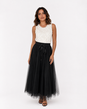 Load image into Gallery viewer, Aria Tulle Skirt - Black