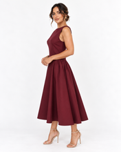 Load image into Gallery viewer, Aveline Midi Dress - Burgundy