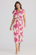 Load image into Gallery viewer, LORENZO DRESS - Fuchsia Bloom