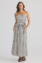 Load image into Gallery viewer, AVALON DRESS - Black Stripe