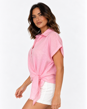 Load image into Gallery viewer, Baker Linen Shirt - Soft Pink