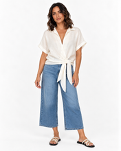 Load image into Gallery viewer, Baker Linen Shirt - White