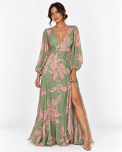 Load image into Gallery viewer, Botanical Blooms Maxi Dress