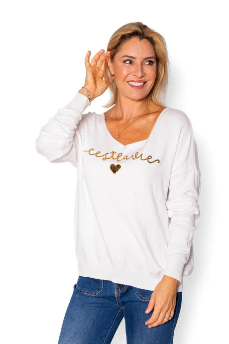 C'est La Vie Knit Top